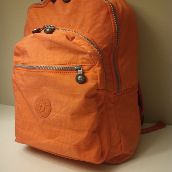 KIPLING Pink backpack book bag laptop sleeve folder divider shoulder straps bags - Picture 5 of 12